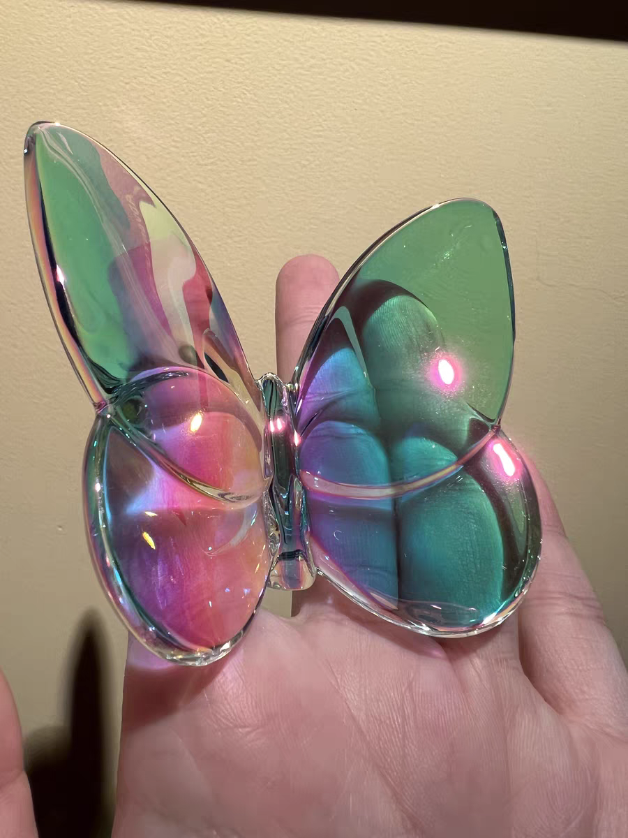 HomeDor Creative Crystal Butterfly Ornament