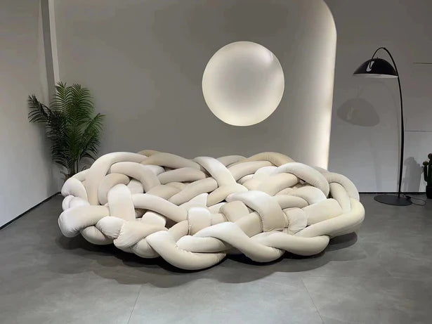 Sofa aus Python-Samtröhren