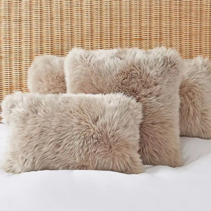 Morbido cuscino in lana