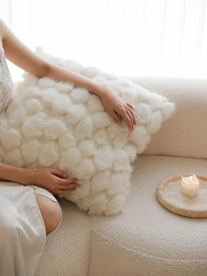 HomeDor Cozy Fuzzy Fluffy Pillow