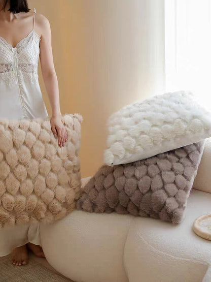 HomeDor Cozy Fuzzy Fluffy Pillow