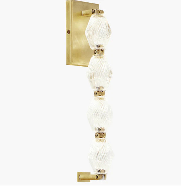 HomeDor Luxury Neckalce Crystal Wall Sconce