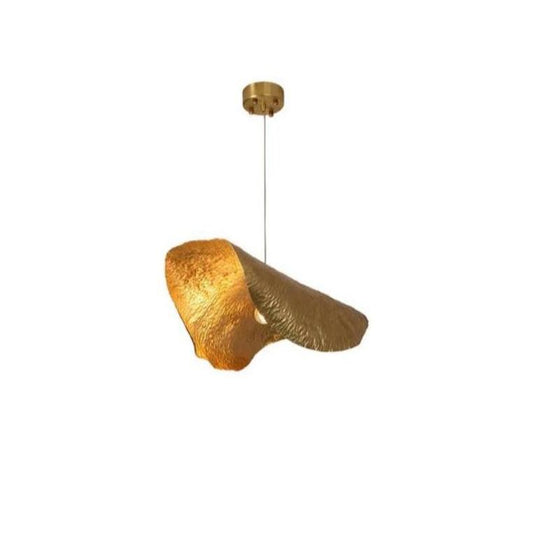 Clearance | Modern 16.3'' Gold Pendant Light with Artistic Design