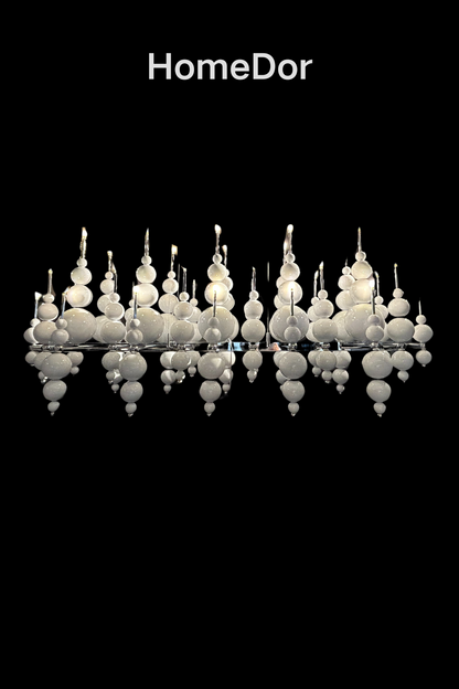 HomeDor Premium Modern Orb Cluster Chandelier