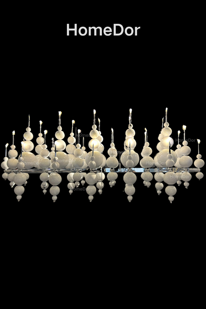 HomeDor Premium Modern Orb Cluster Chandelier