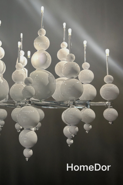 HomeDor Premium Modern Orb Cluster Chandelier