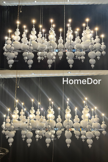 HomeDor Premium Modern Orb Cluster Chandelier