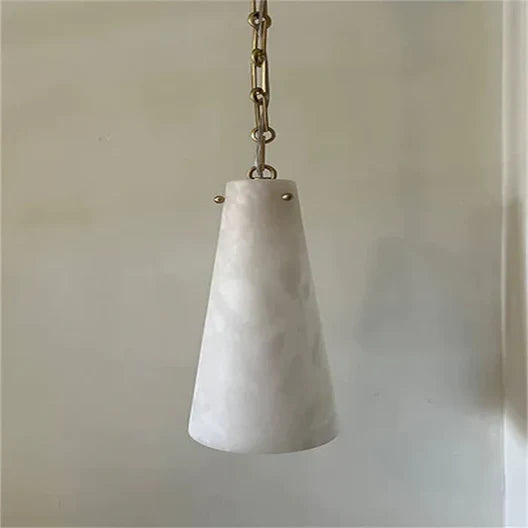 HomeDor Minimalist 3/5/7-Light Marble Alabaster Chandelier