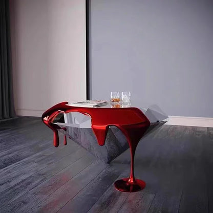 HomeDor Modern Style Diamond Shape Coffee Table