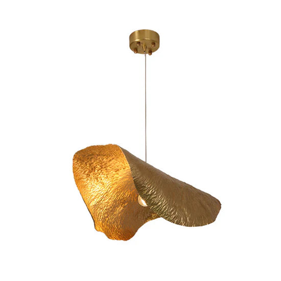 Clearance | Modern 29.5'' Gold Pendant Light with Artistic Design