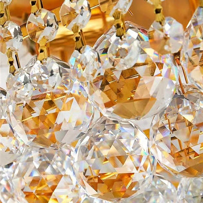Landon Gold Empire Kristall-Kronleuchter
