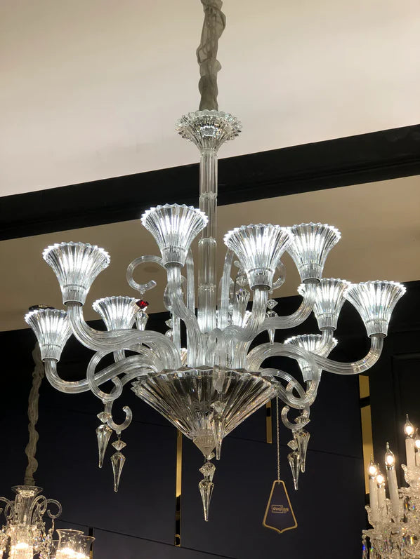 HomeDor  Luxury Premium Laurel Oriental Classical Crystal Chandelier