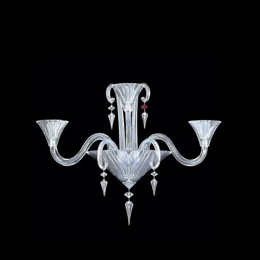 HomdeDor Premium Oriental Classical 2/3-Arm  Crystal Wall Sconce