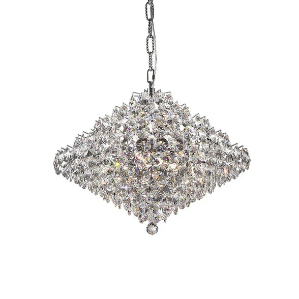 Clearance | Luxury Conical Champagne Crystal Chandelier