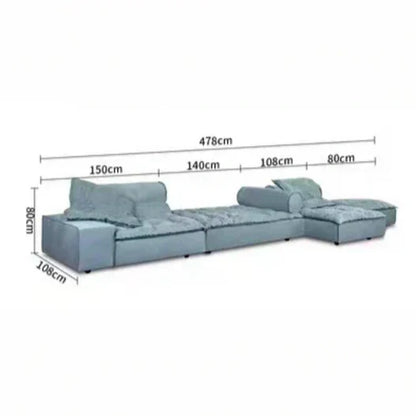 HomeDor Modern Soft Sofa Composition