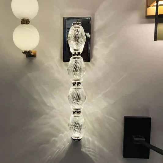 HomeDor Luxury Neckalce Crystal Wall Sconce