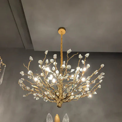 Clearance | Creative Design Glass Branch Chandelier