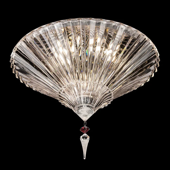 HomeDor Premium Classical Oriental Crystal Flush Mounted