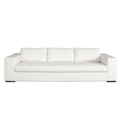 HomeDor Minimalist White Sofa
