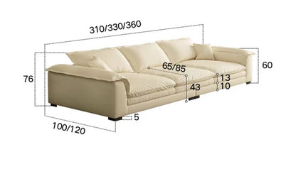 HomeDor Modern Sectional Sofa