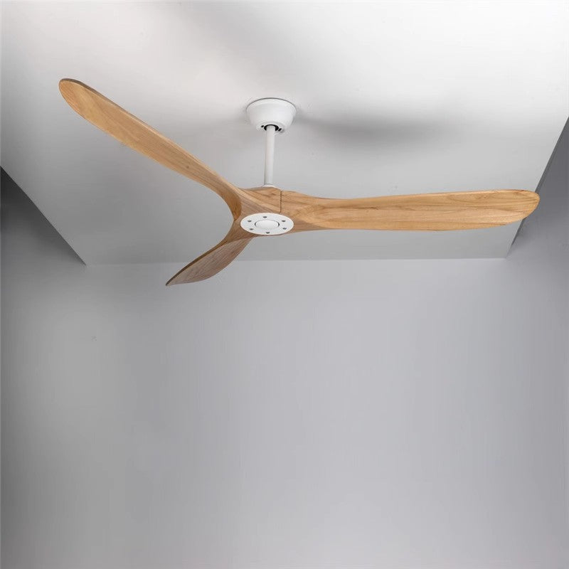HomeDor Vintage Solid Wood Ceiling Fan Light For Living Room/Dining Room/Bedroom