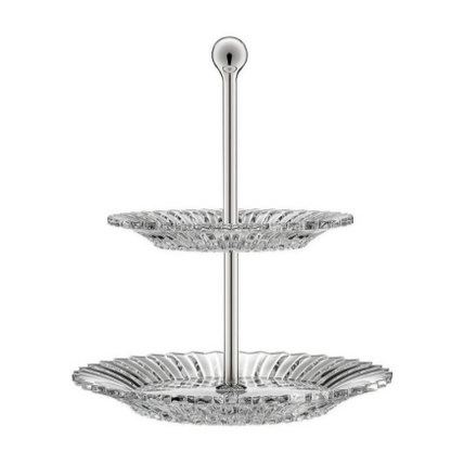 HomeDor Modern Luxury Crystal 1/2/3 Tiers Pastry Stand