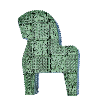 HomeDor Creative Toy Brick Horse Ornament