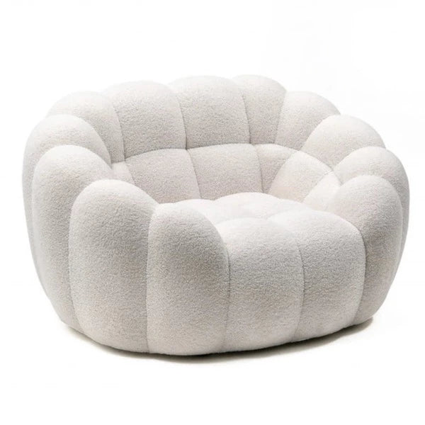 HomeDor Fleece Teddy Loveseat Sofa Chair