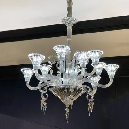 HomeDor  Luxury Premium Laurel Oriental Classical Crystal Chandelier