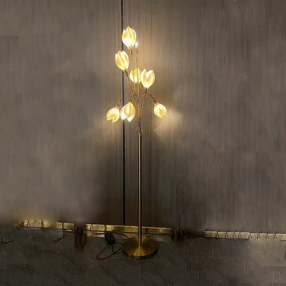 HomeDor Modern Design Magnolia Floor Lamp