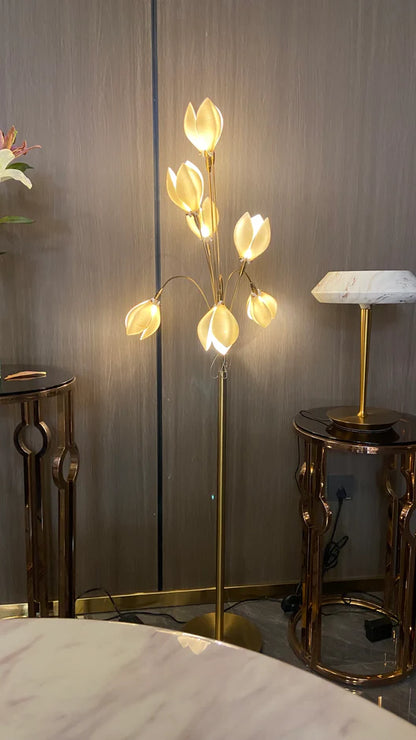 HomeDor Modern Design Magnolia Floor Lamp