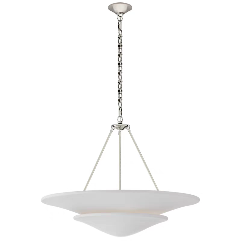 HomeDor Minimalist Modern Resin Round Chandelier